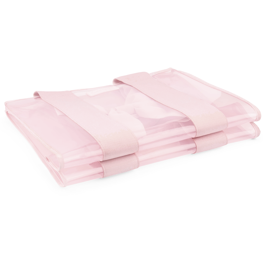 Jelly Bow Tote w/ Phone Pouch - Ballet Pink