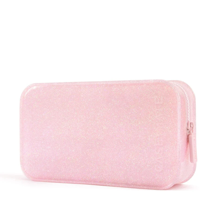 Jelly Makeup Bag - Ballet Pink Twinkle