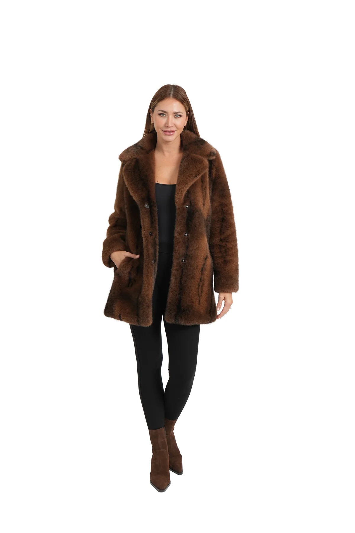 Jessica Coat in Multi
