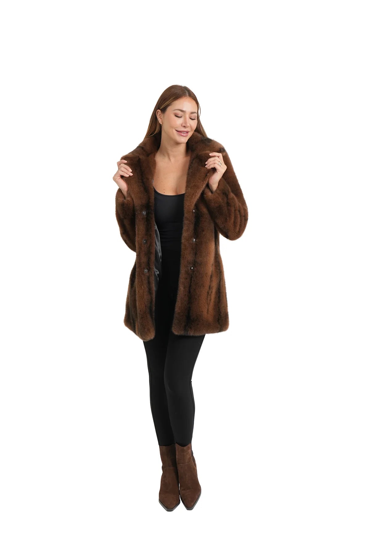 Jessica Coat in Multi