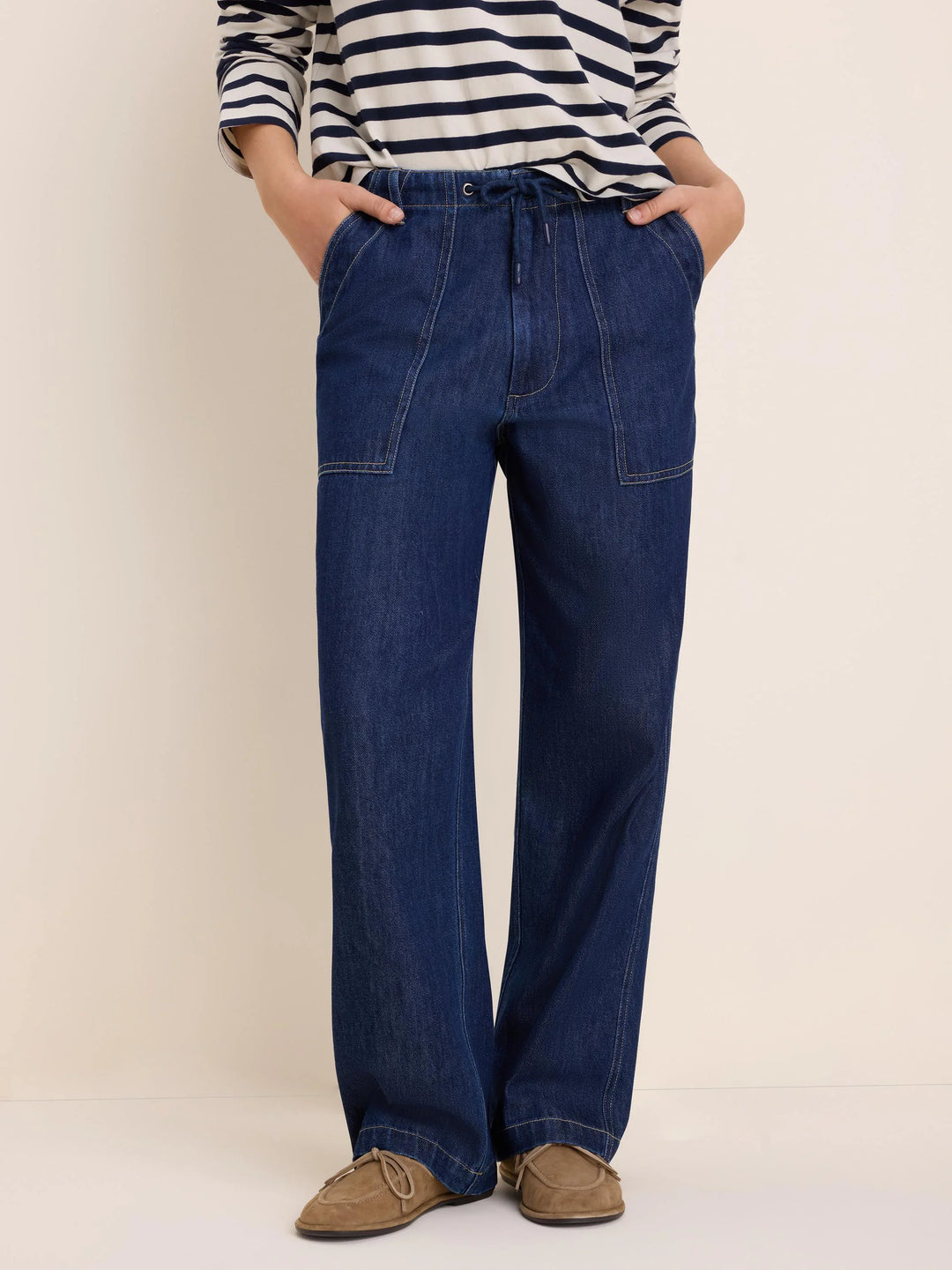 Jordan Drawstring Denim Pant