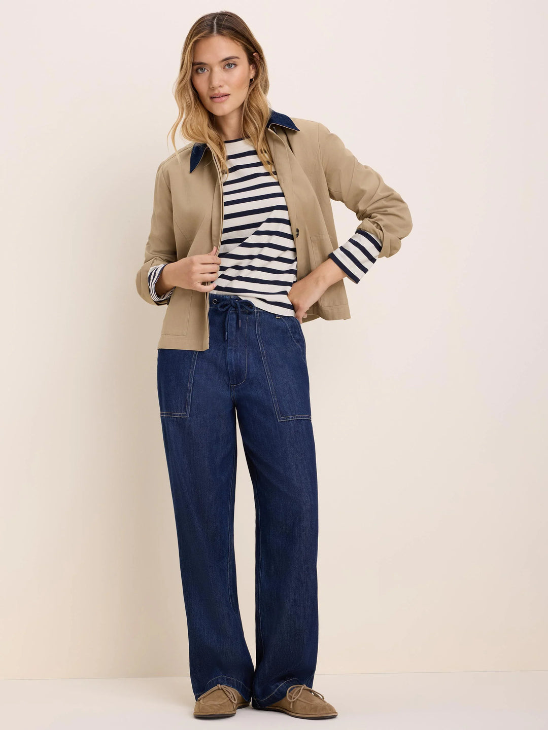 Jordan Drawstring Denim Pant