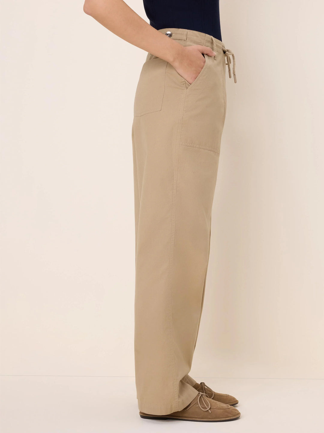 Jordan Drawstring Twill Pants