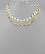 Layered Sun Necklace