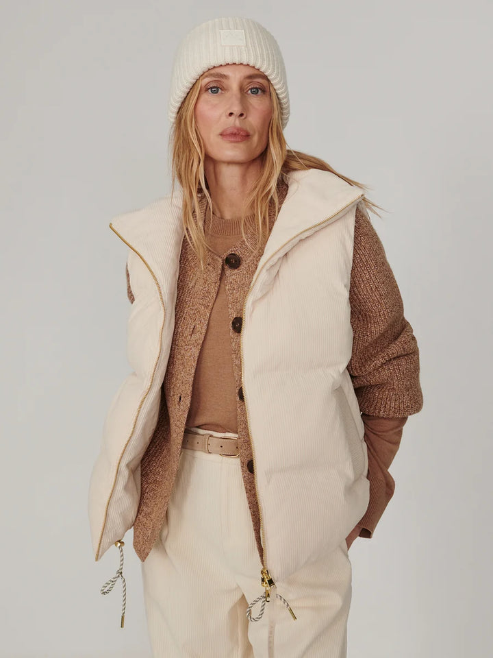 Lilah Cord Puffer Gilet
