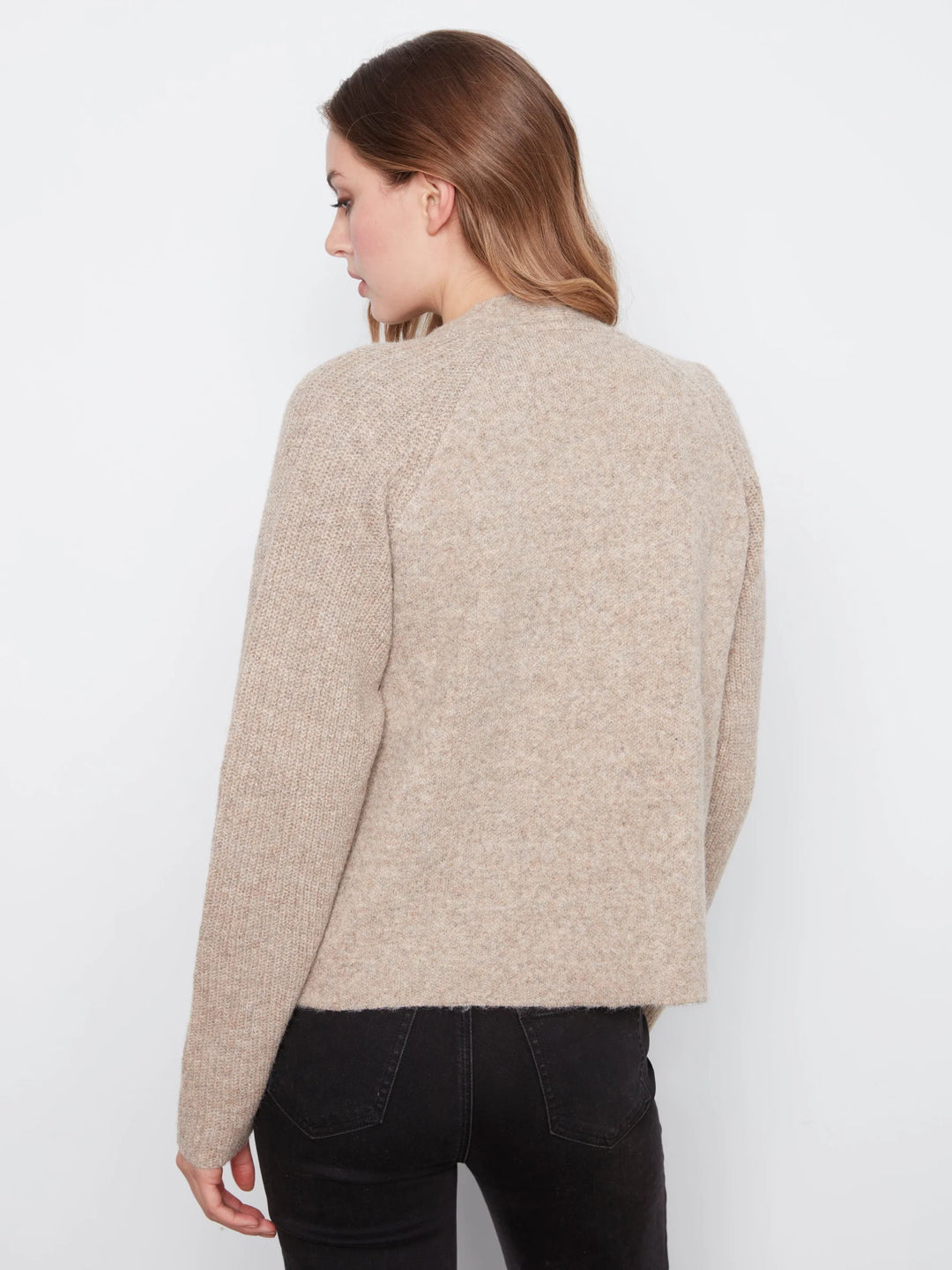 Long Sleeve Front Flap Cardigan