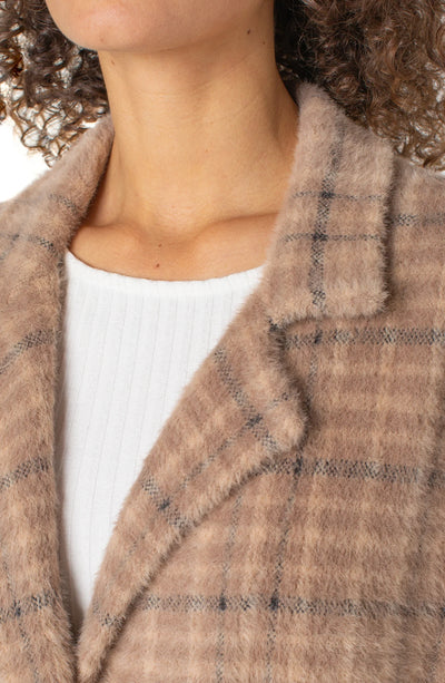 Long Slv Open Front Sweater Coat 32 3/4" hp