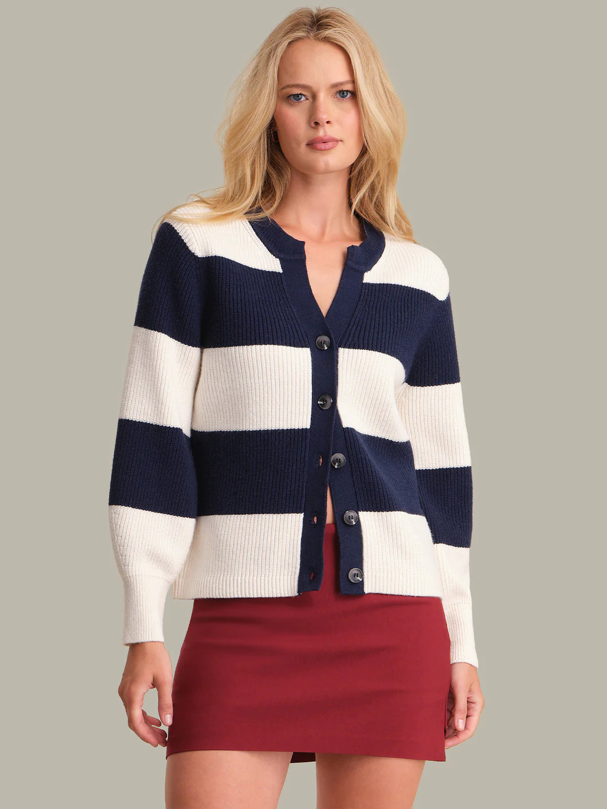 Lottie Rugby Cardigan