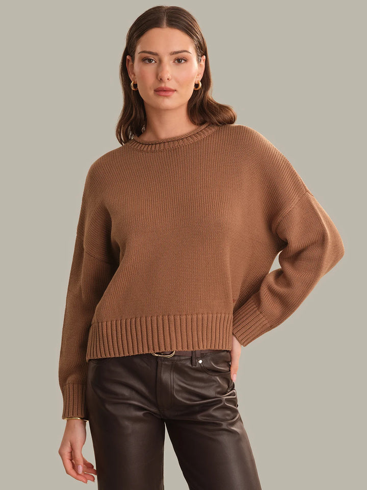 Louisa Oversized Cotton Pullover