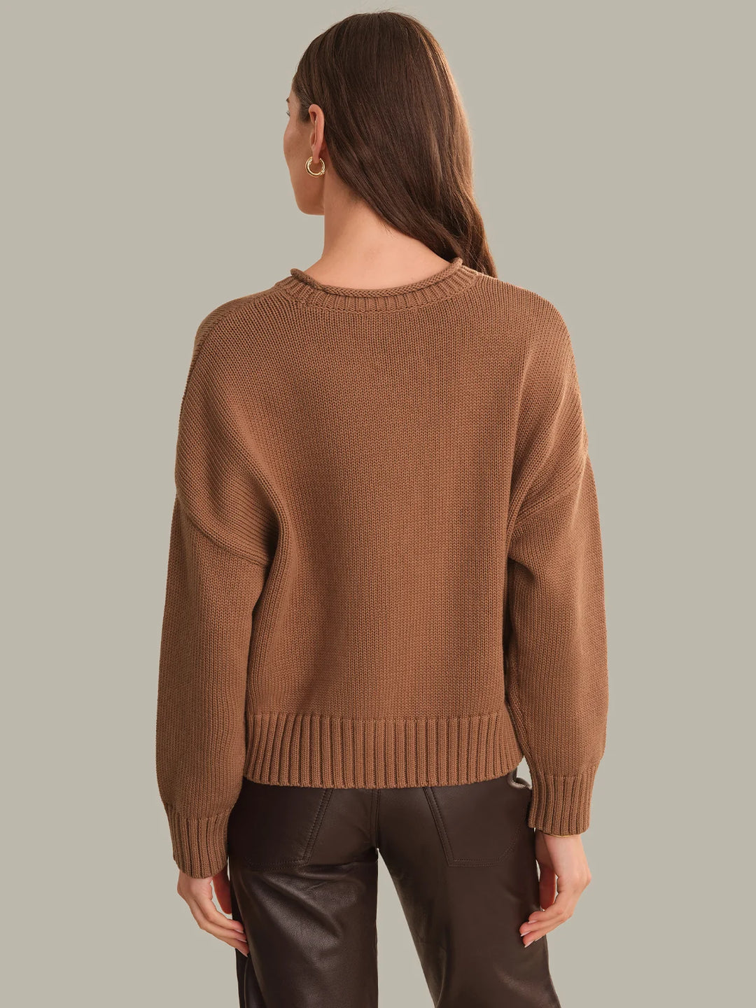 Louisa Oversized Cotton Pullover