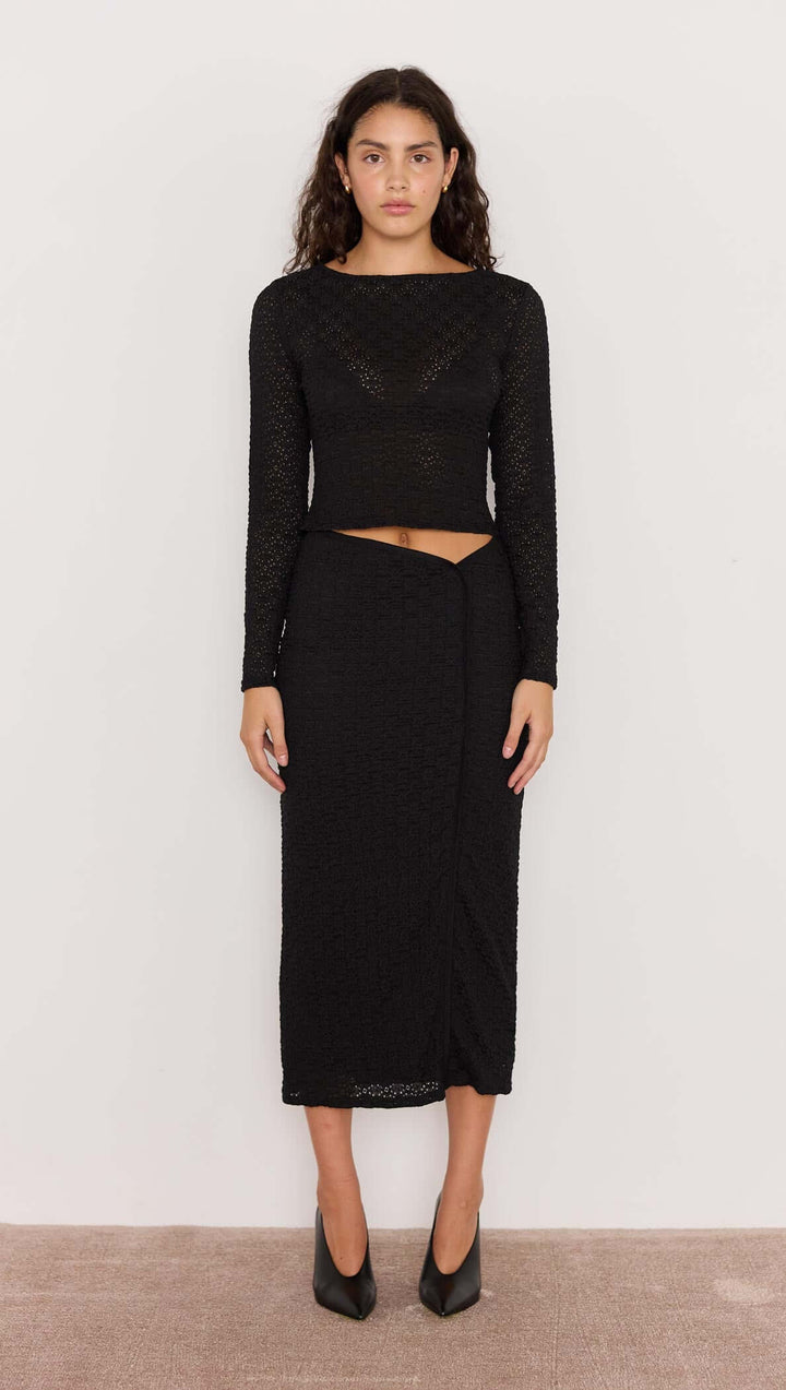 Luca Stretch Lace Skirt