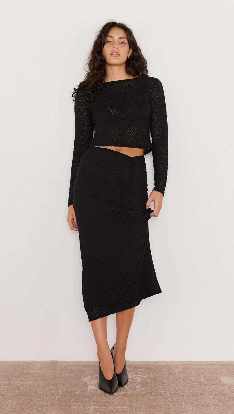 Luca Stretch Lace Skirt
