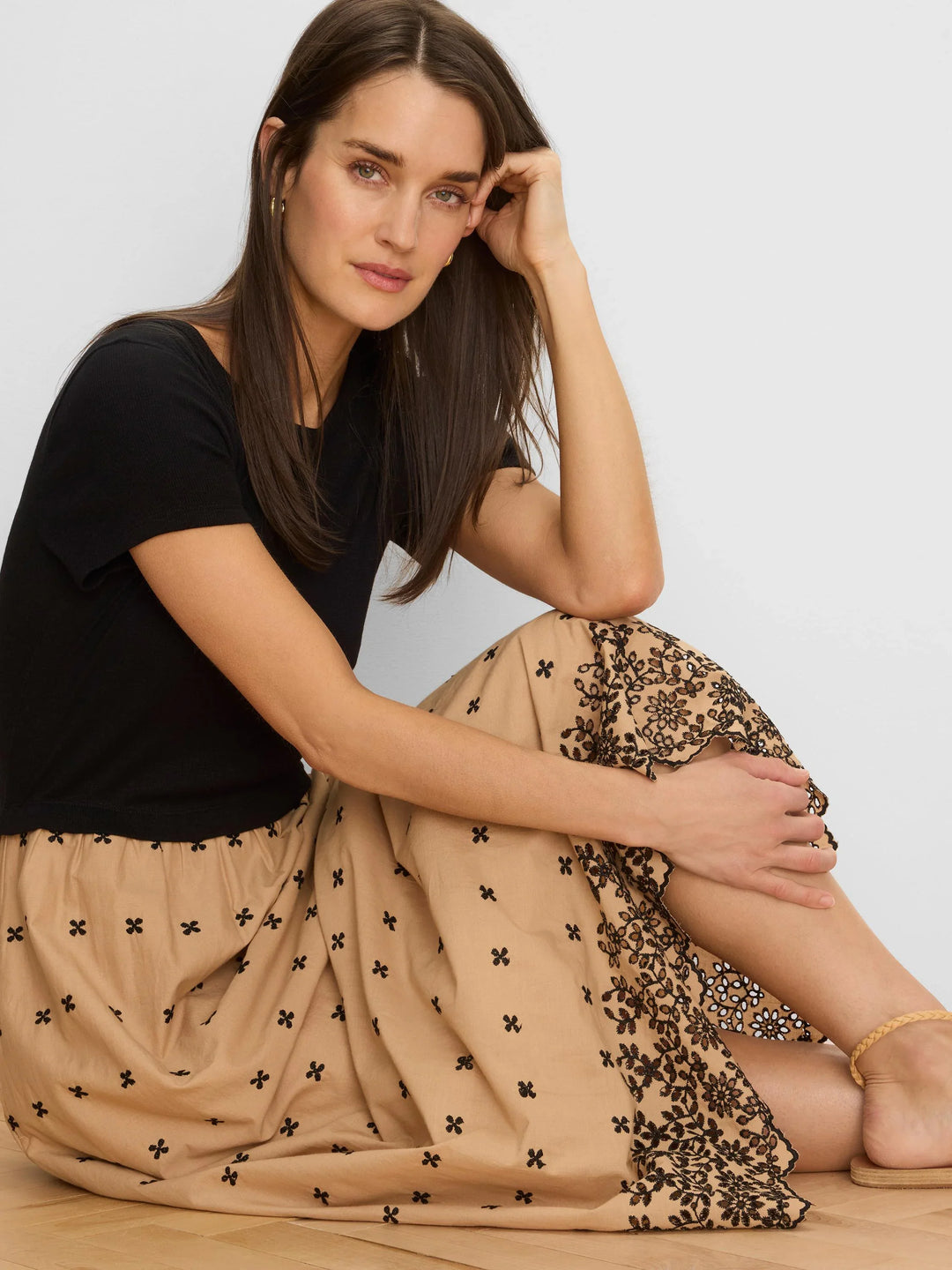 HAZEL EMBROIDERED DRESS