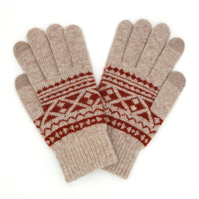 Knit Aztec Smart Gloves