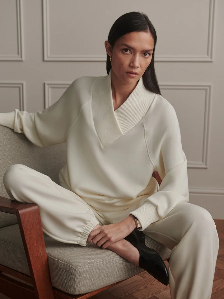 Macie Zip Hem Sweat