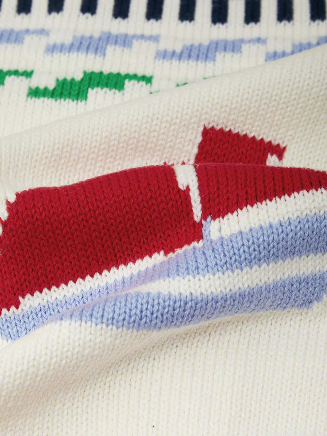 Marina Nautical Button Front Cardigan
