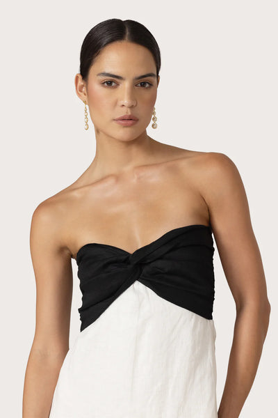 Melody Linen Maxi Dress