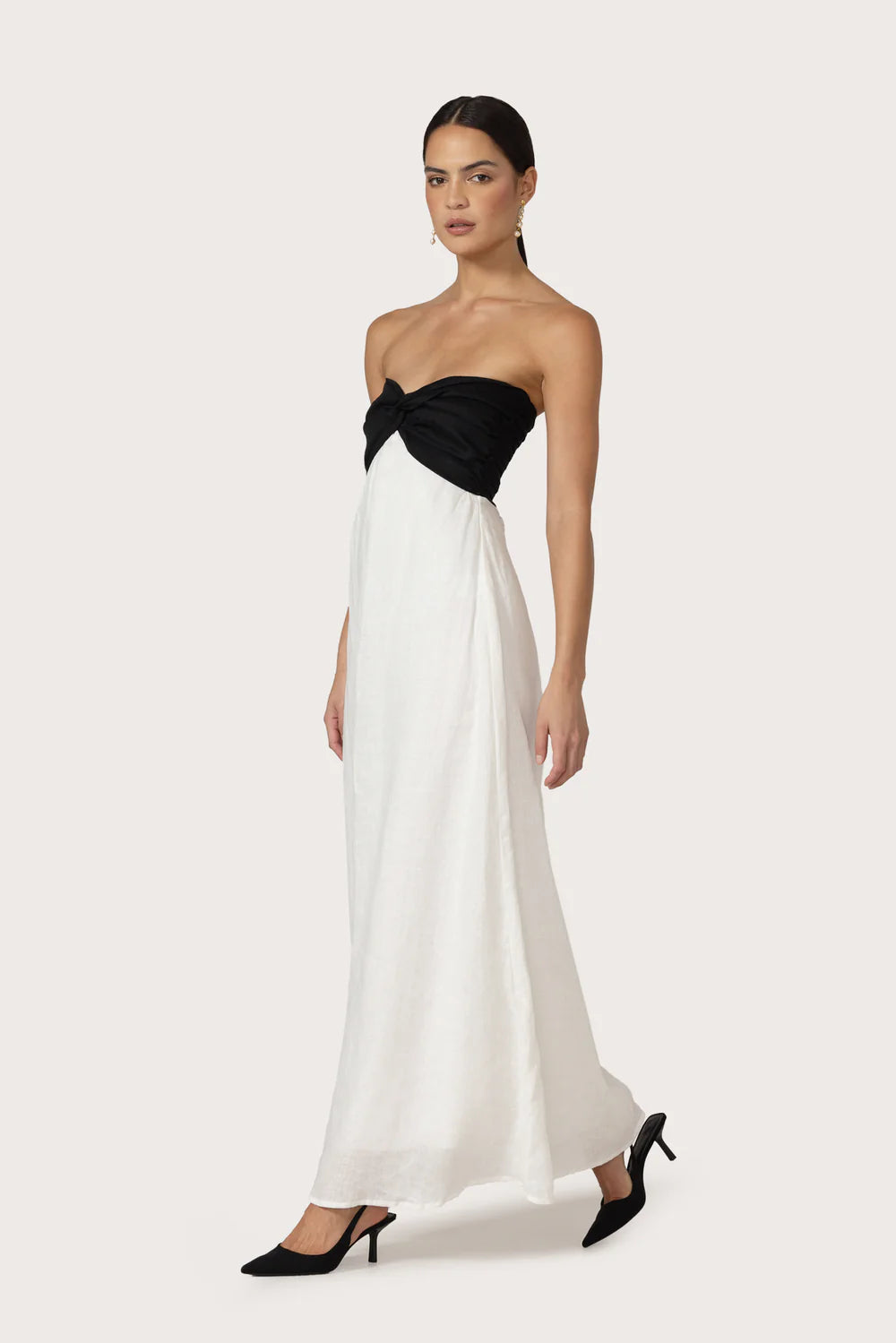 Melody Linen Maxi Dress