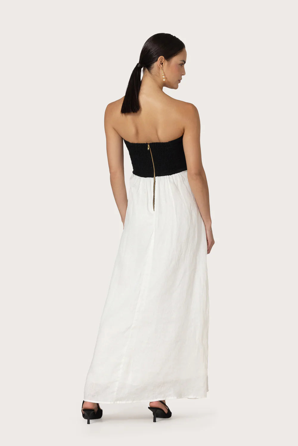 Melody Linen Maxi Dress