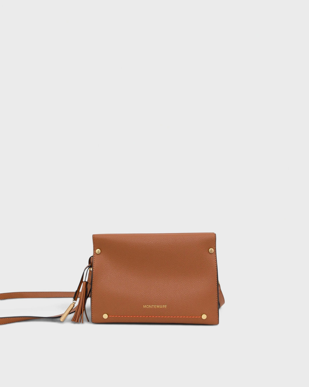 Montemaré Vienna Crossbody in Cognac