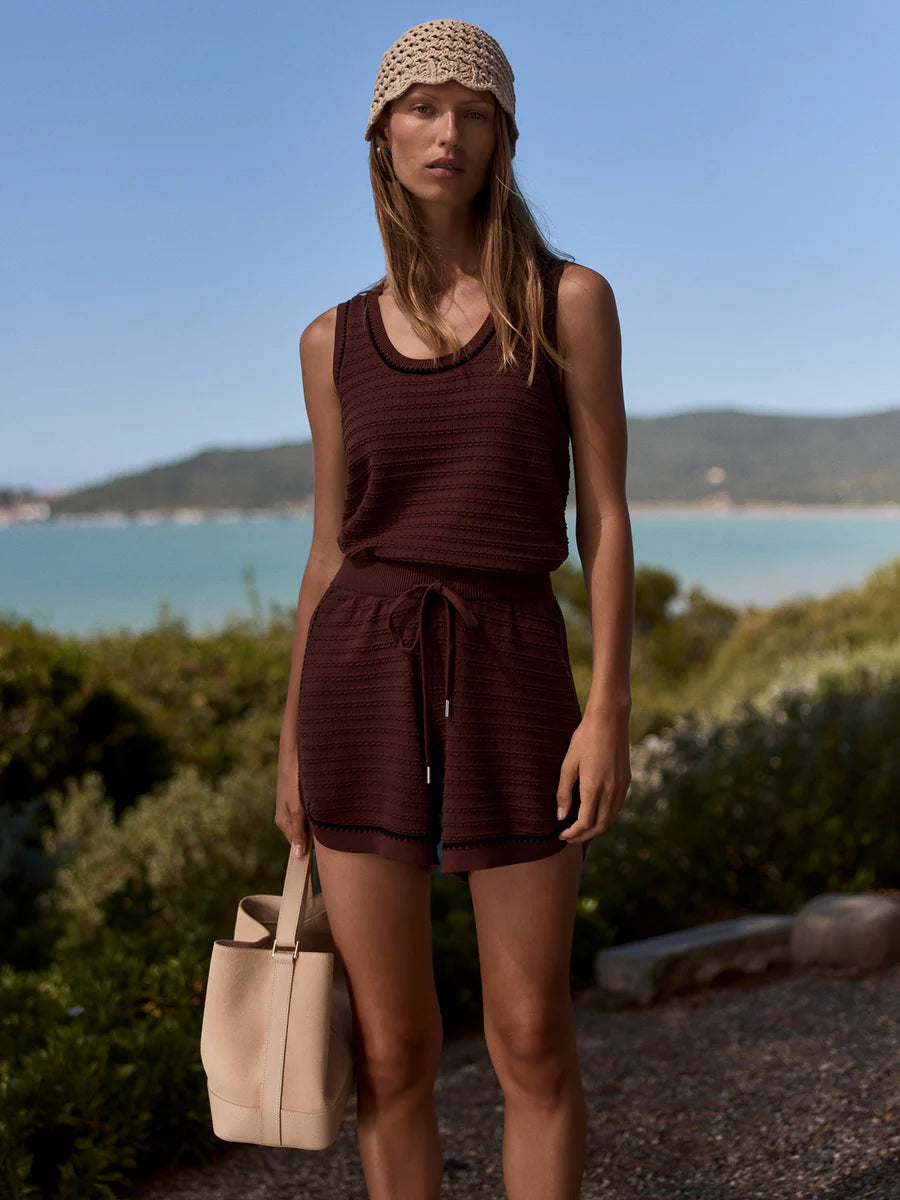 Morden Knit Short in Ironwood