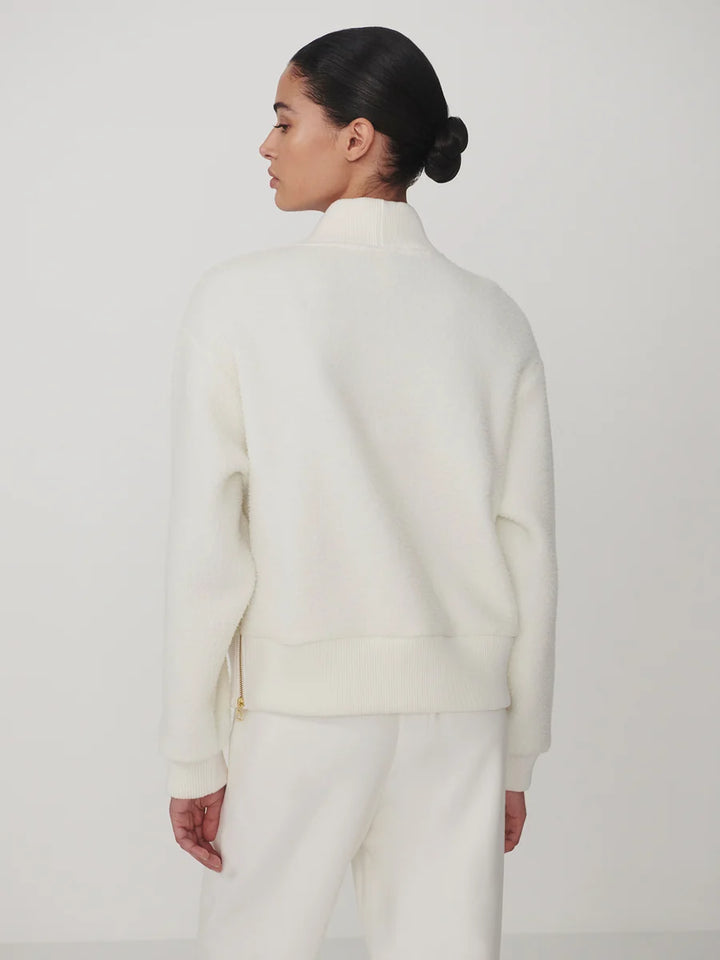 Mumford Half Zip Fleece - Egret