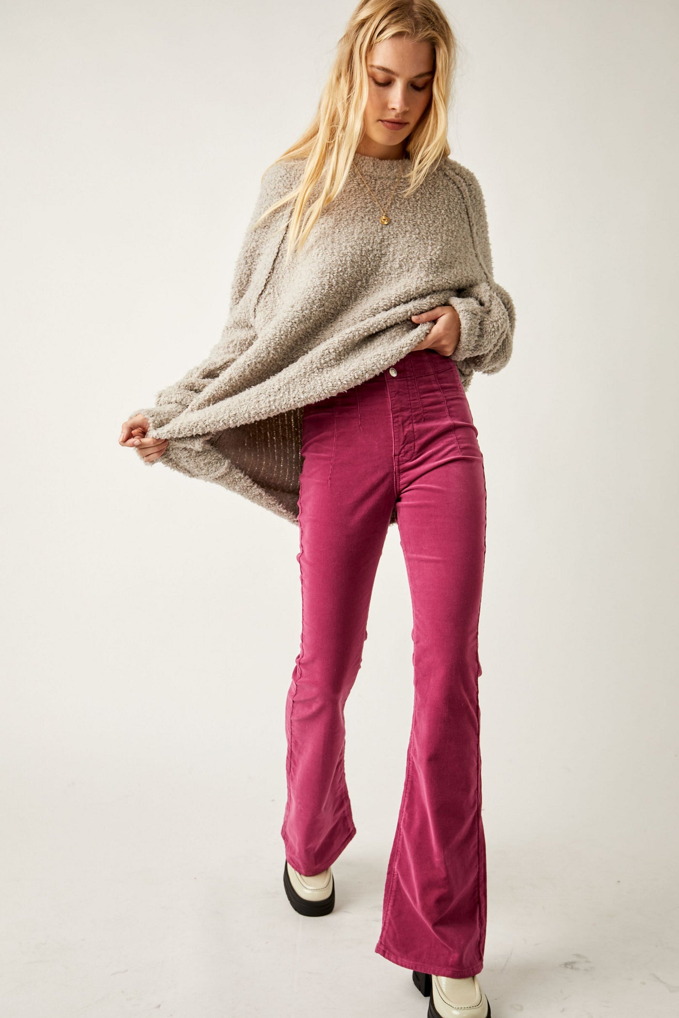 Jayde Cord Flare Jeans