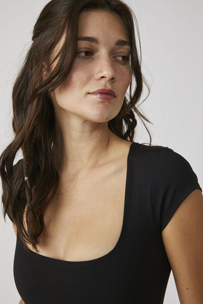 Fair and Square Neck Duo Bodysuit
