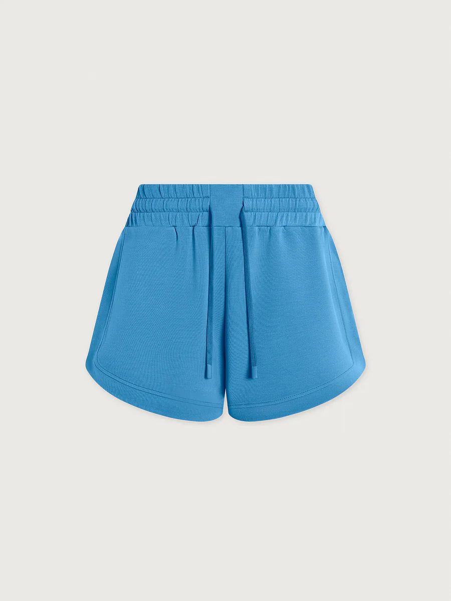 Ollie High Rise Short 3.5 in Azure Blue
