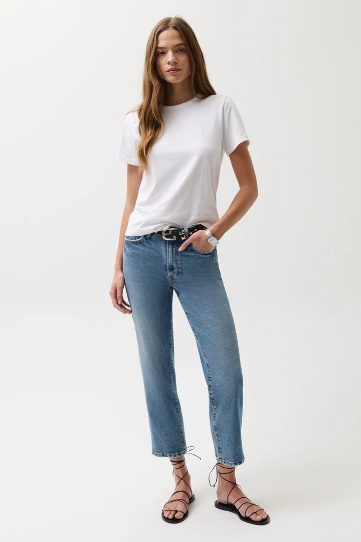 Aleks Crop Straight Leg Crop