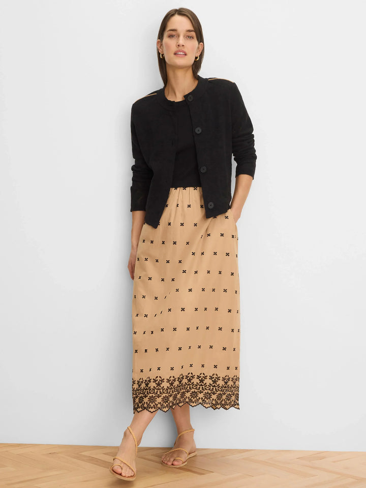 PIPED KNIT STATEMENT JACKET