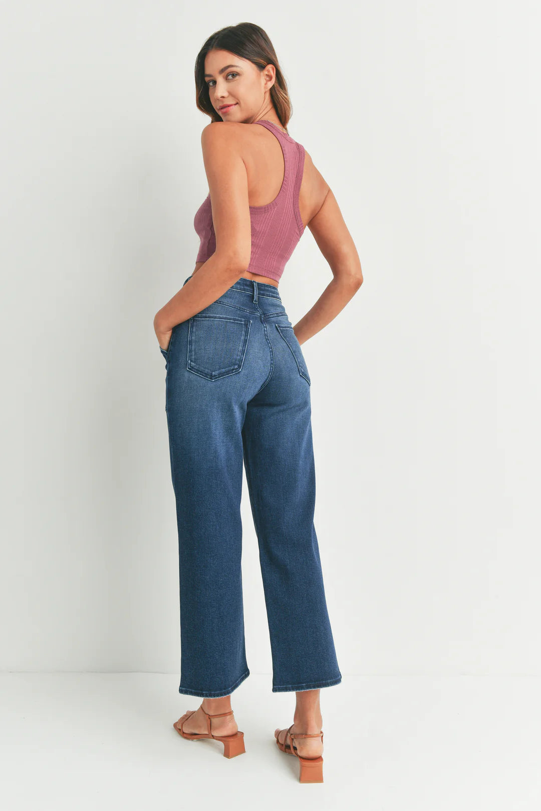 Patch Pocket Wide Leg