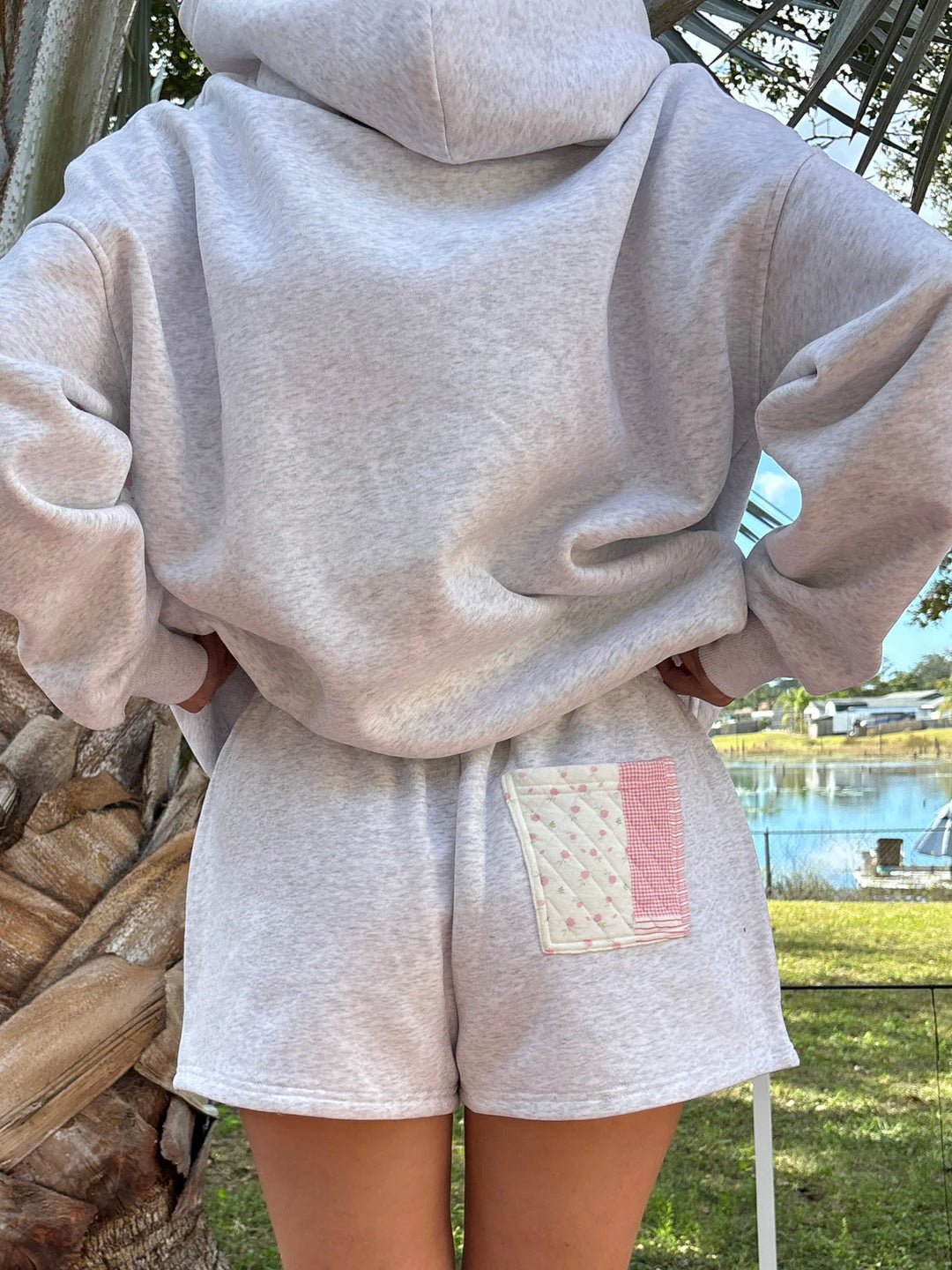 Margo Patchwork Quilted Shorts