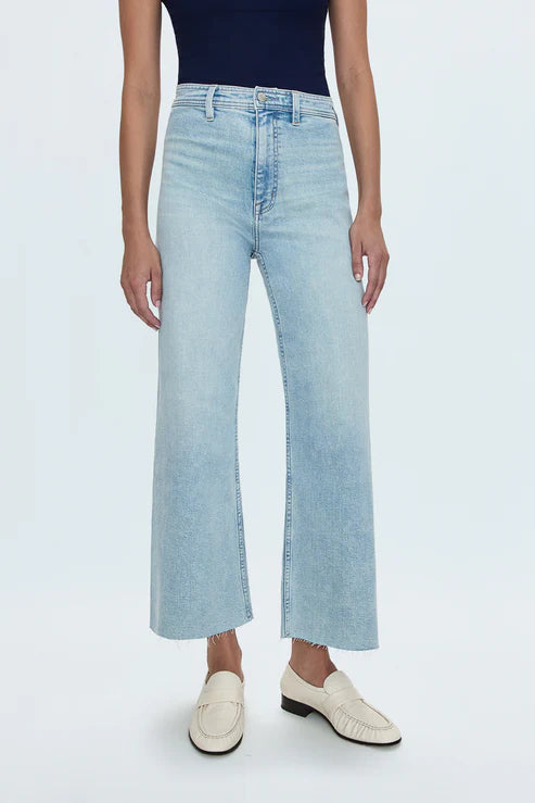 Penny Crop High Rise Wide Leg