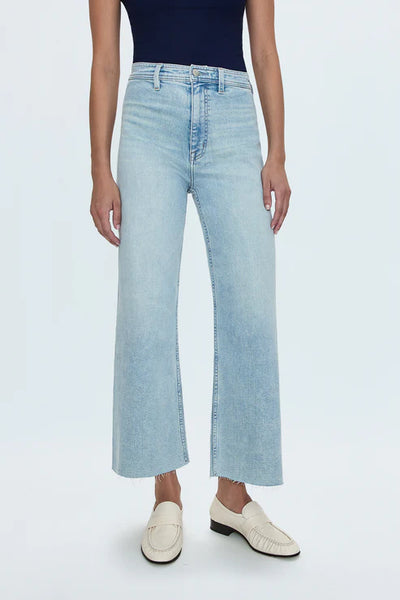 Penny Crop High Rise Wide Leg
