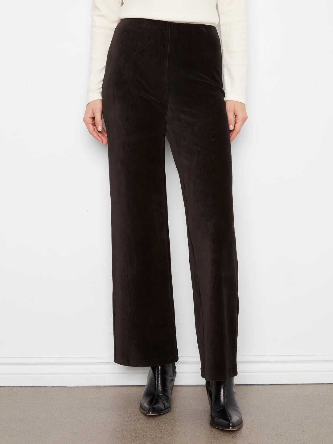 Pull-On Wide Leg Corduroy Pant