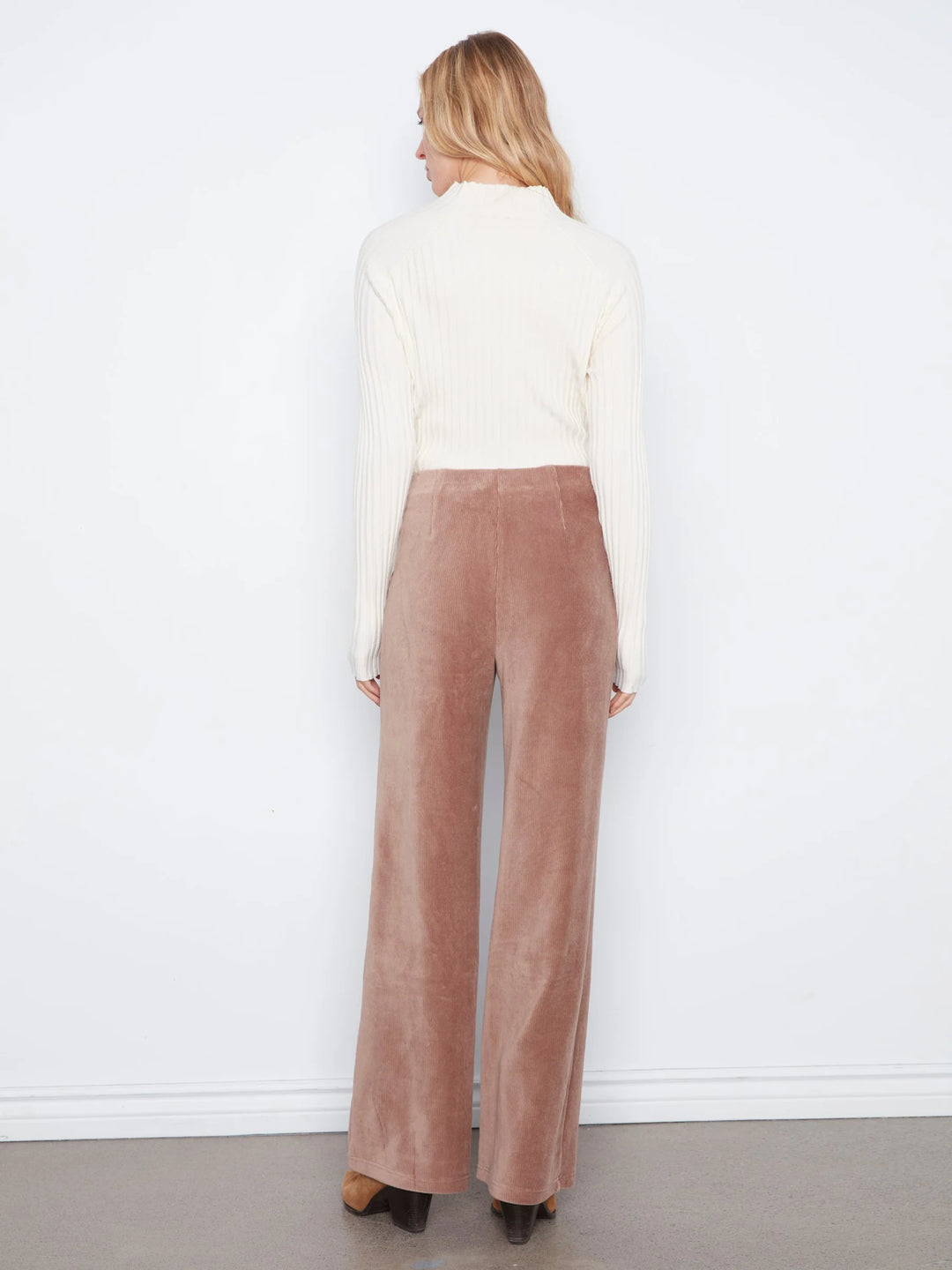 Pull-On Wide Leg Pant