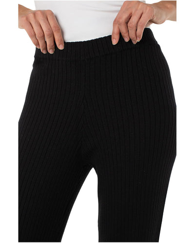 Pull-on Wide Leg Sweater Pant