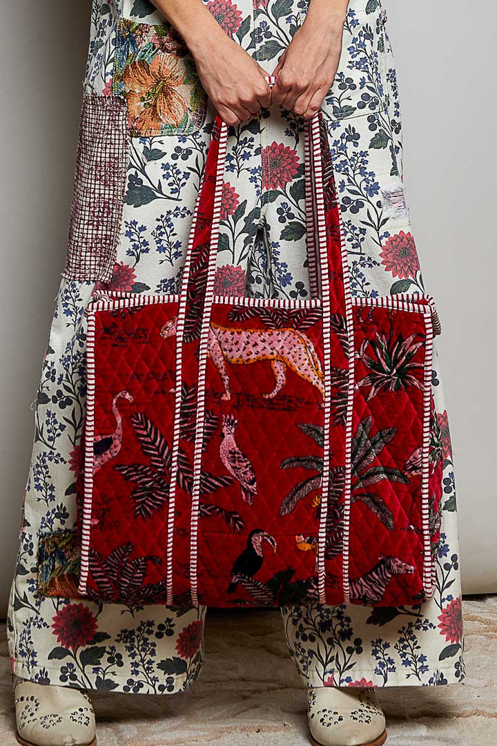 Quilted Large Everyday Tote Bag