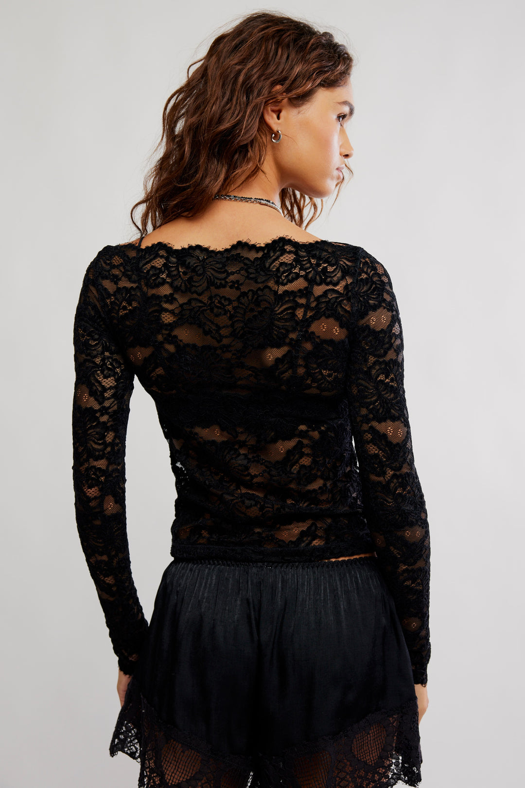 Raising Eyebrows Lace Top