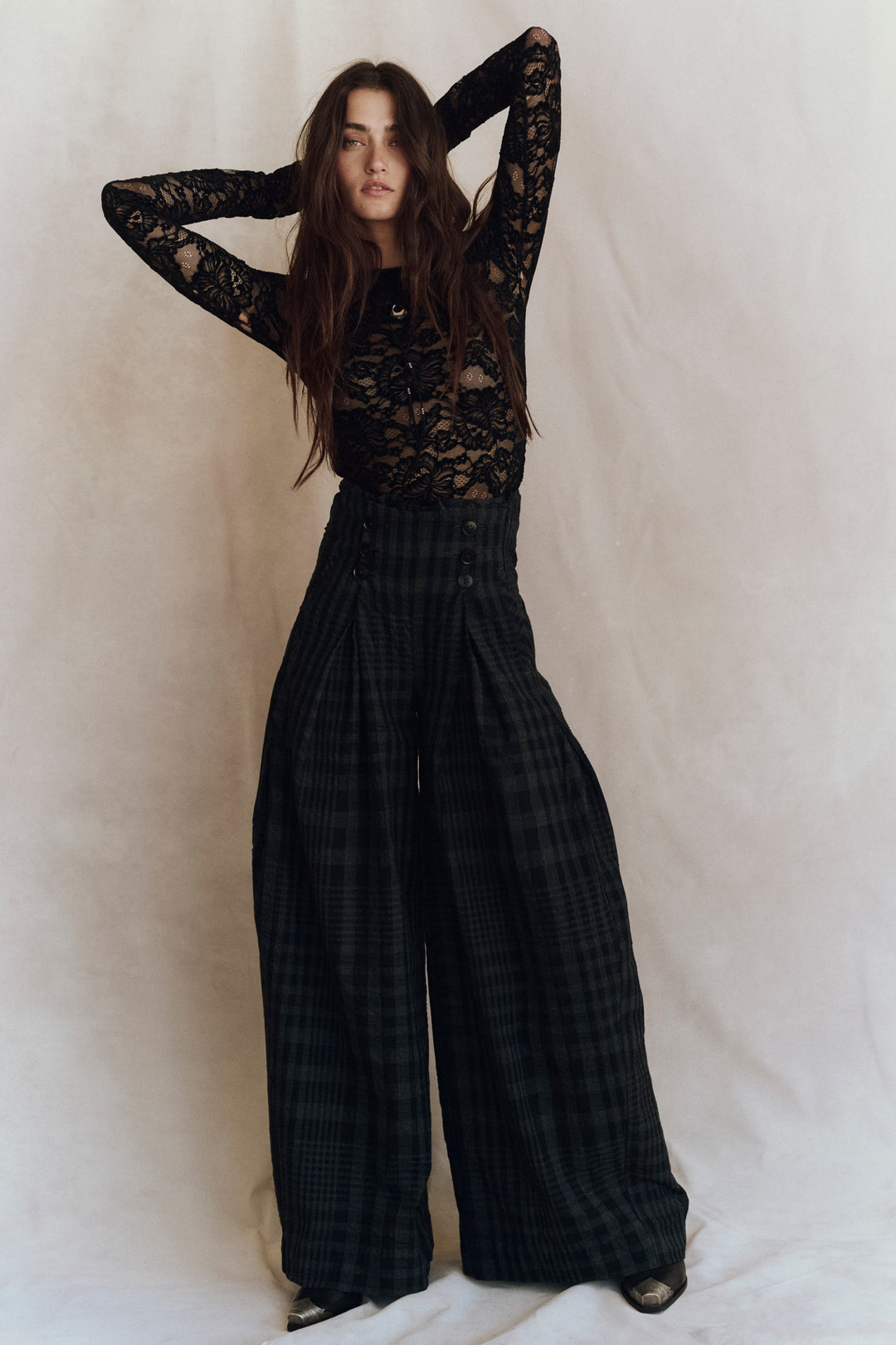 Raising Eyebrows Lace Top