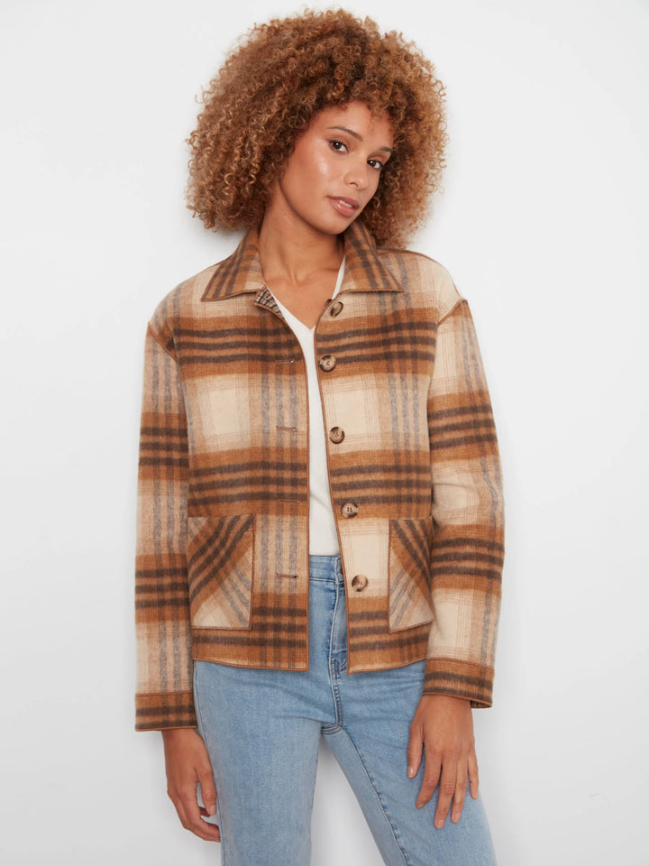 Reversible Plaid Jacket