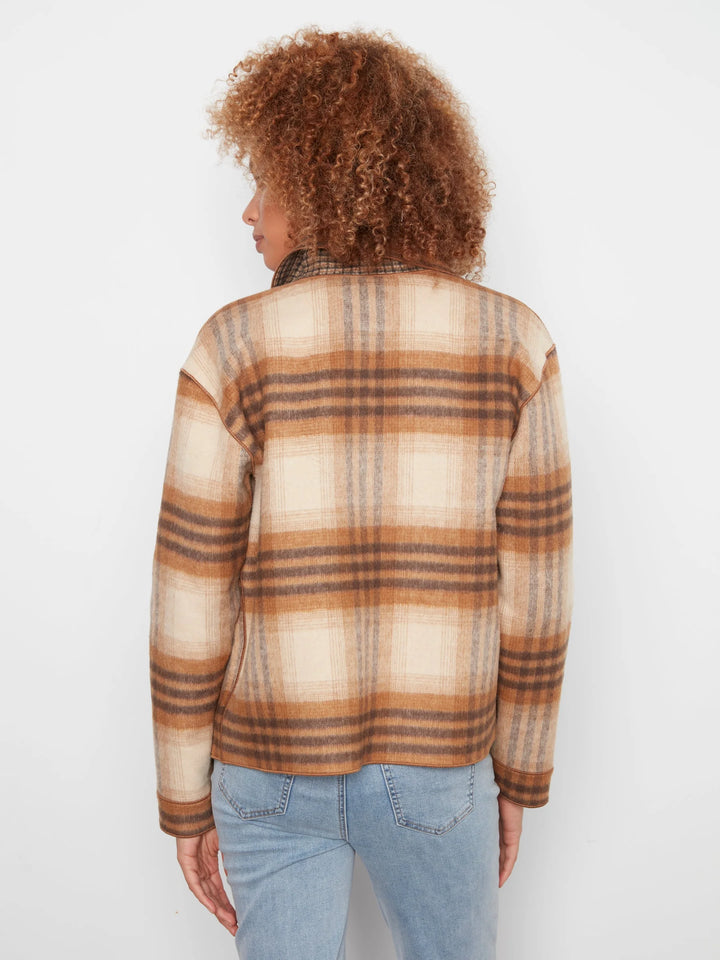 Reversible Plaid Jacket