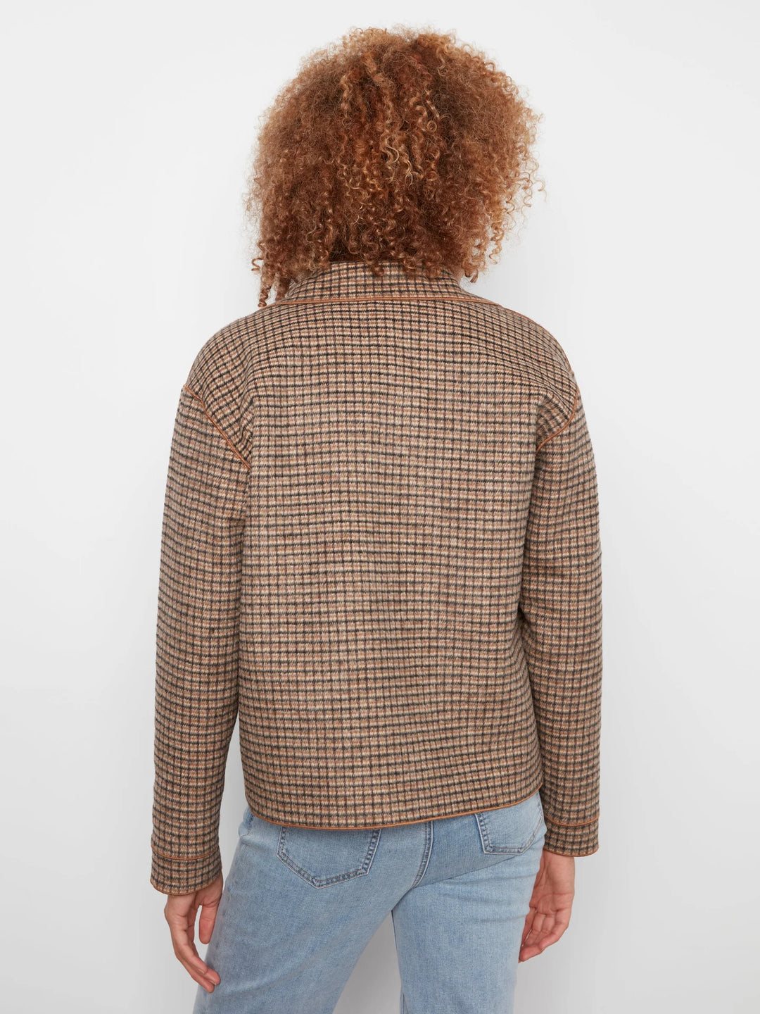Reversible Plaid Jacket