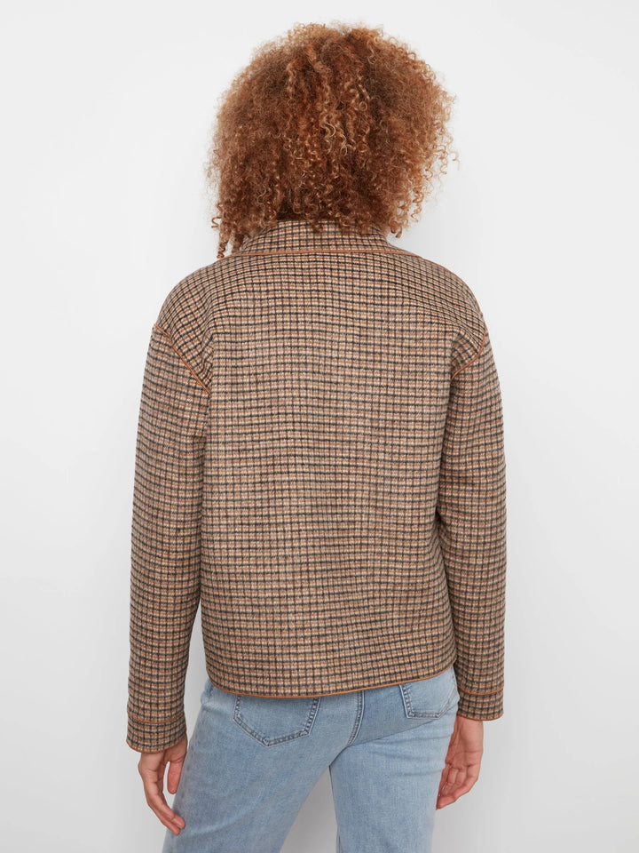 Reversible Plaid Jacket