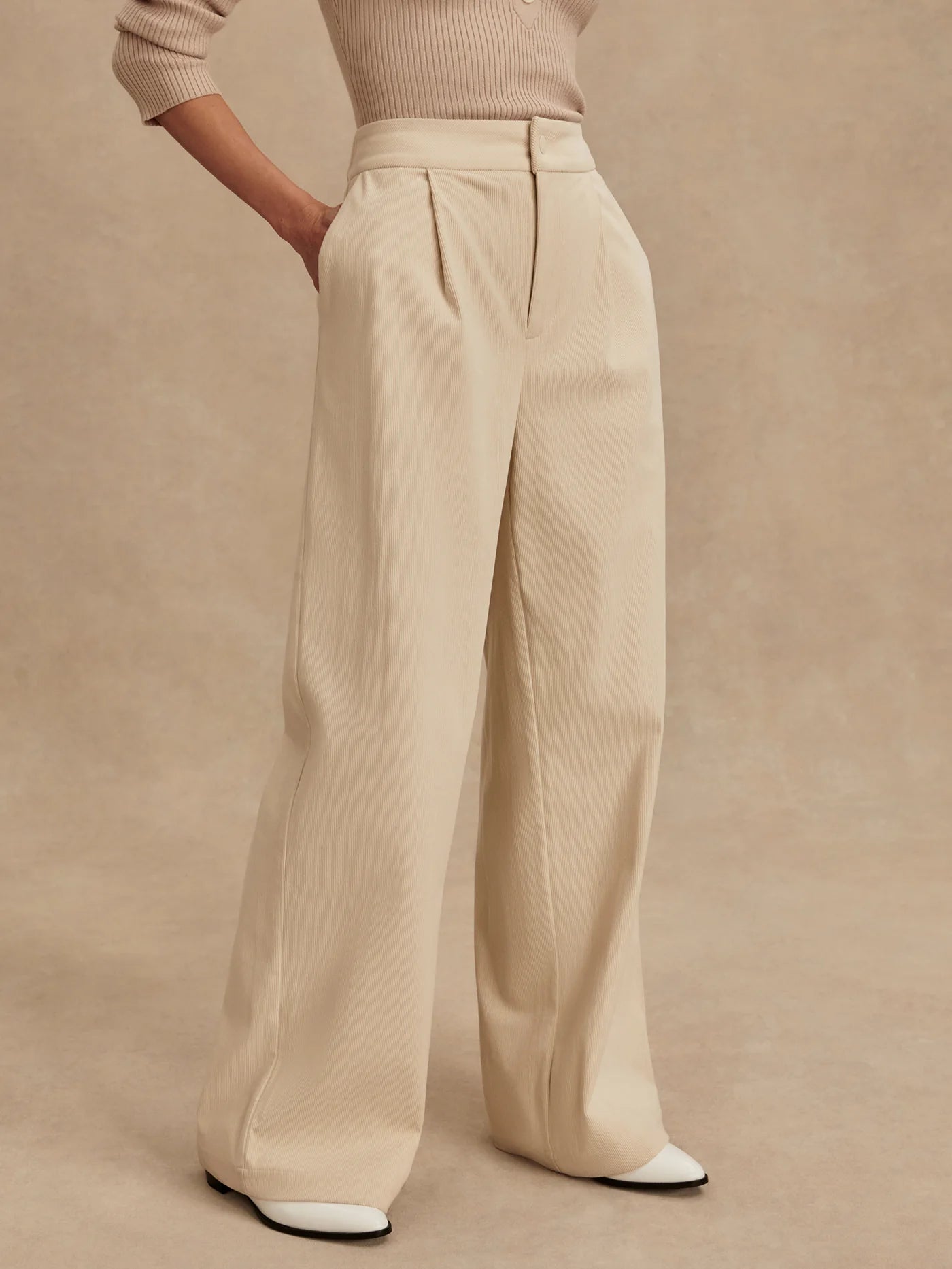 Rocio Wide Leg 29.5 in Birch