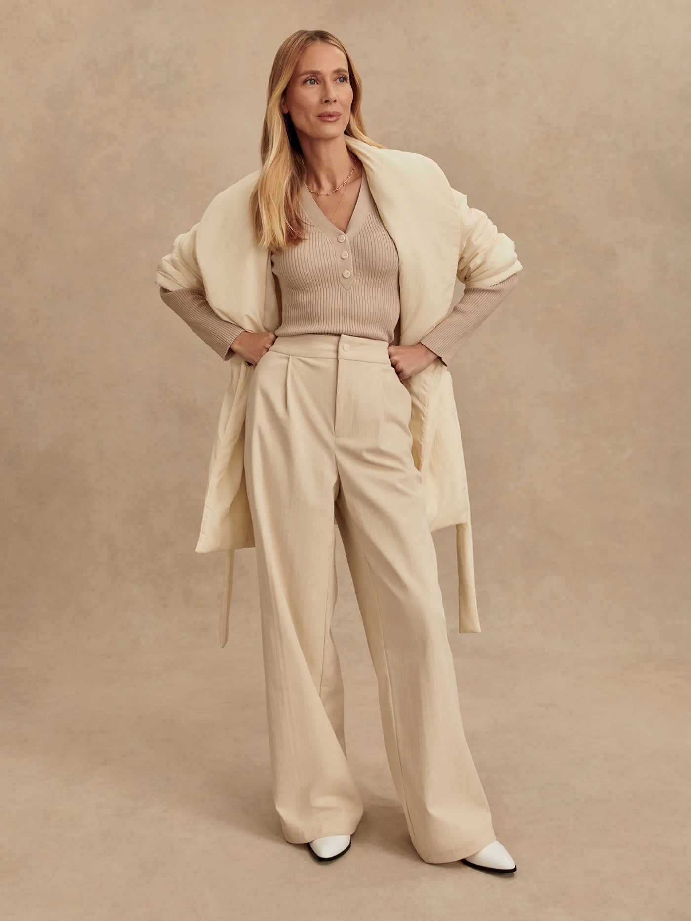 Rocio Wide Leg 29.5 in Birch
