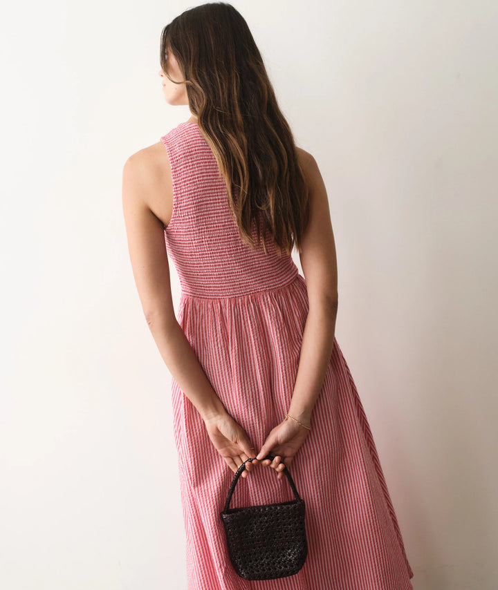Darcy Seersucker Maxi Dress