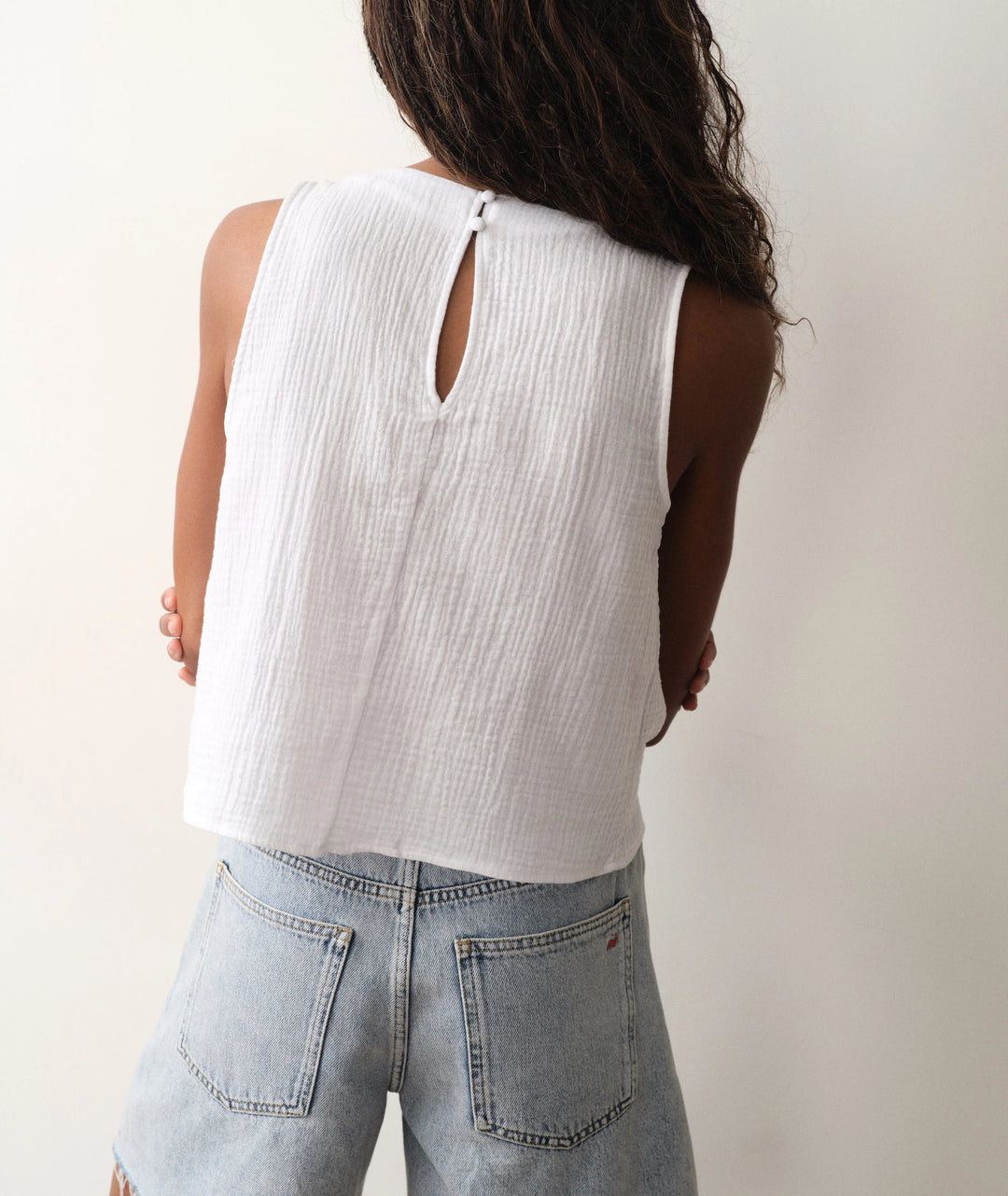 Serena High Neck Tank
