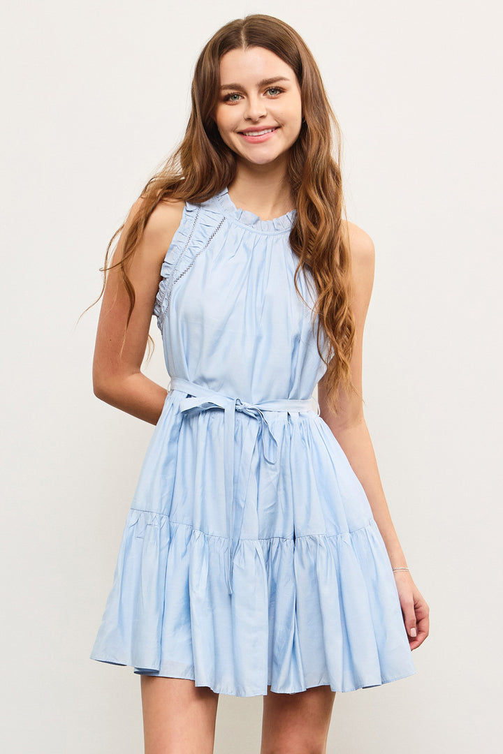 Ruffle Mini Dress
